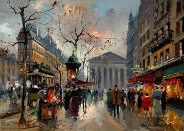 AB rue tronchet la madeleine 2 パリジャン Oil Paintings
